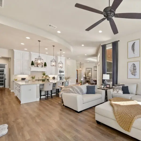 Paint It Right offers expert interior painting for modern open-concept living spaces and white gourmet kitchens.